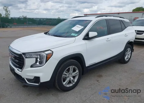 2023 GMC Terrain Awd Sle из США, поврежденный, VIN 3GKALTEG7PL140597